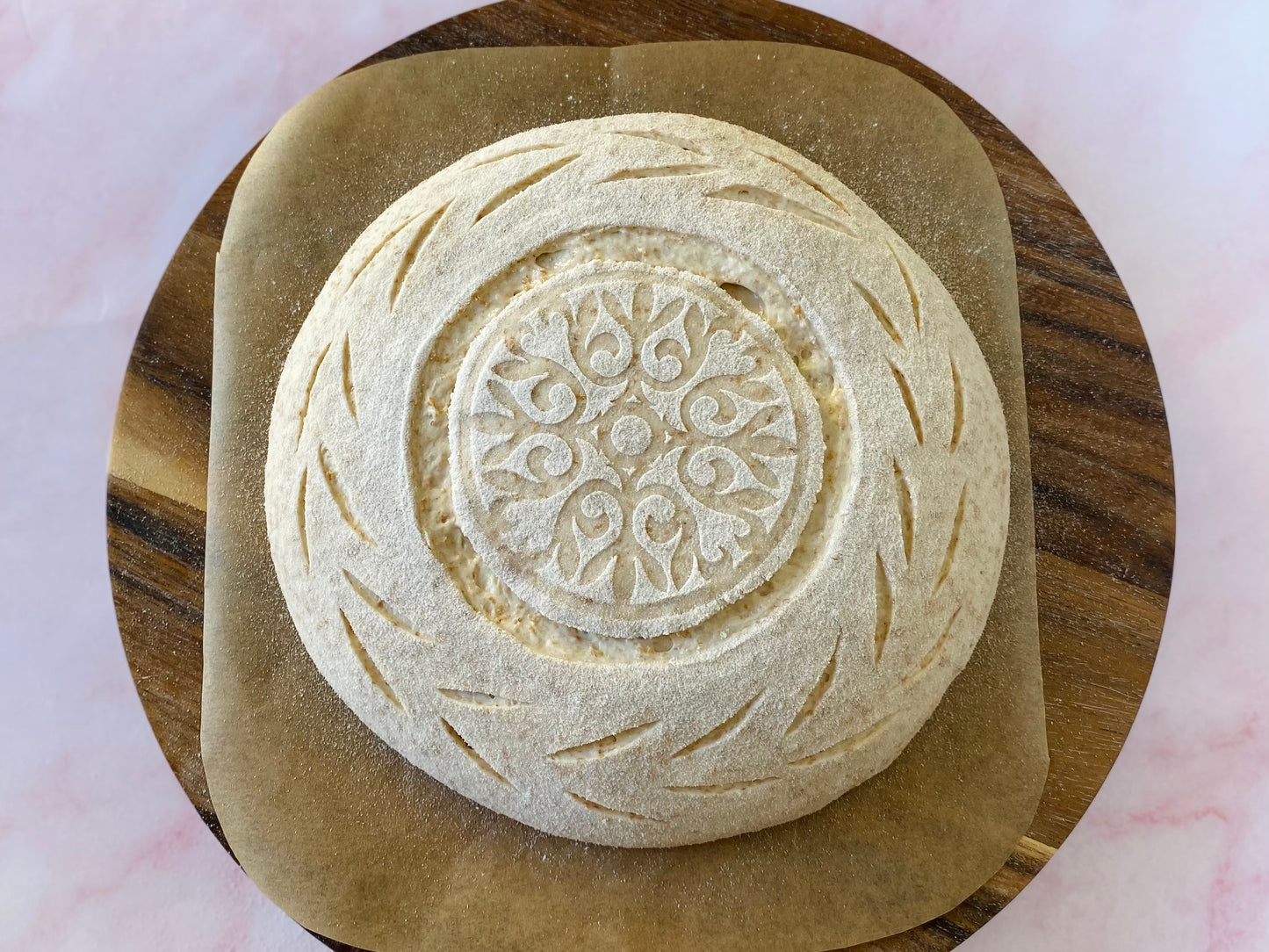 NEW! Set of 4 stencils for sourdough bread art (Clear/Transparent - Set 2)