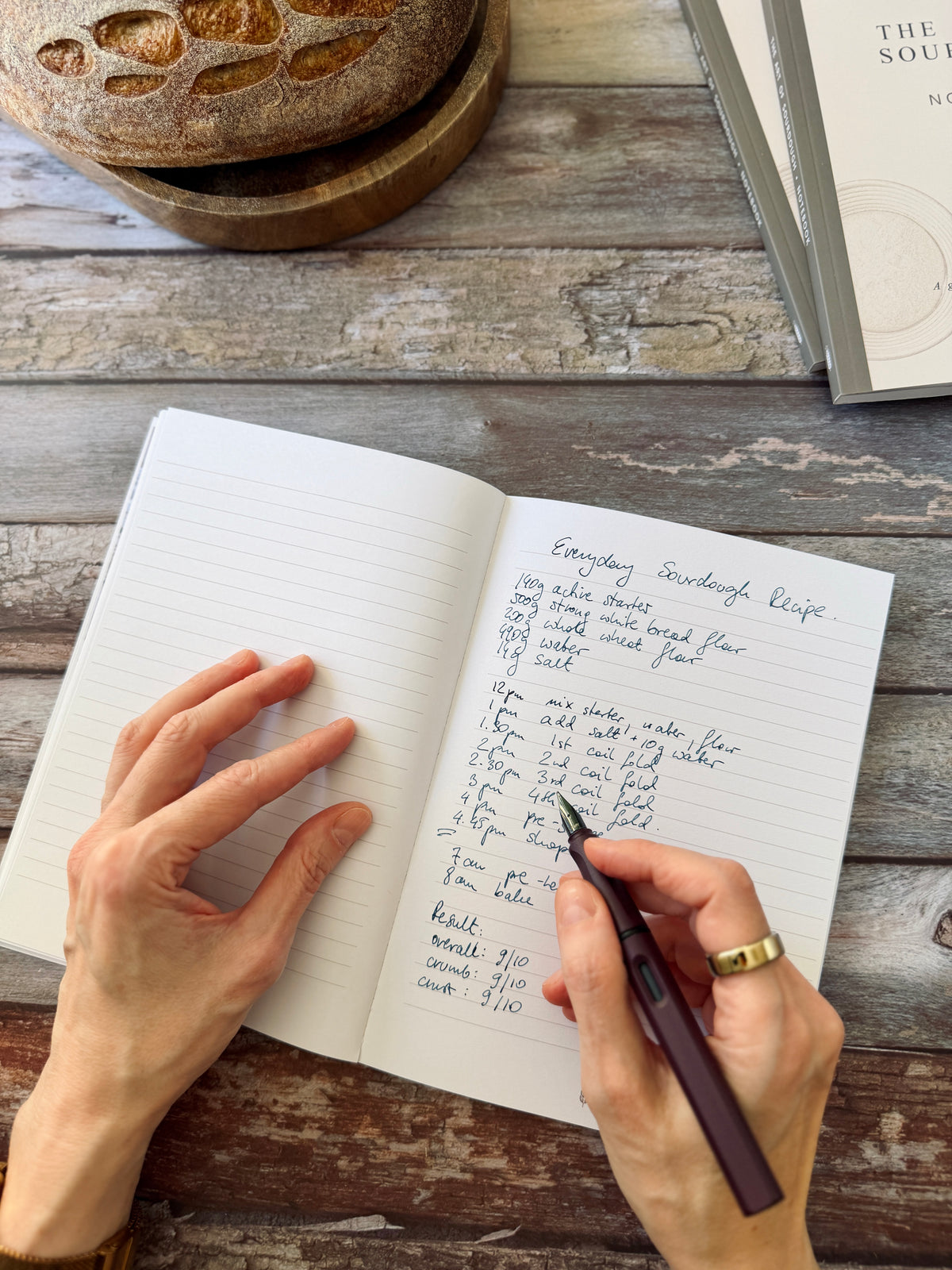 NEW IN! The Art of Sourdough Notebook & Bread Baking Guide