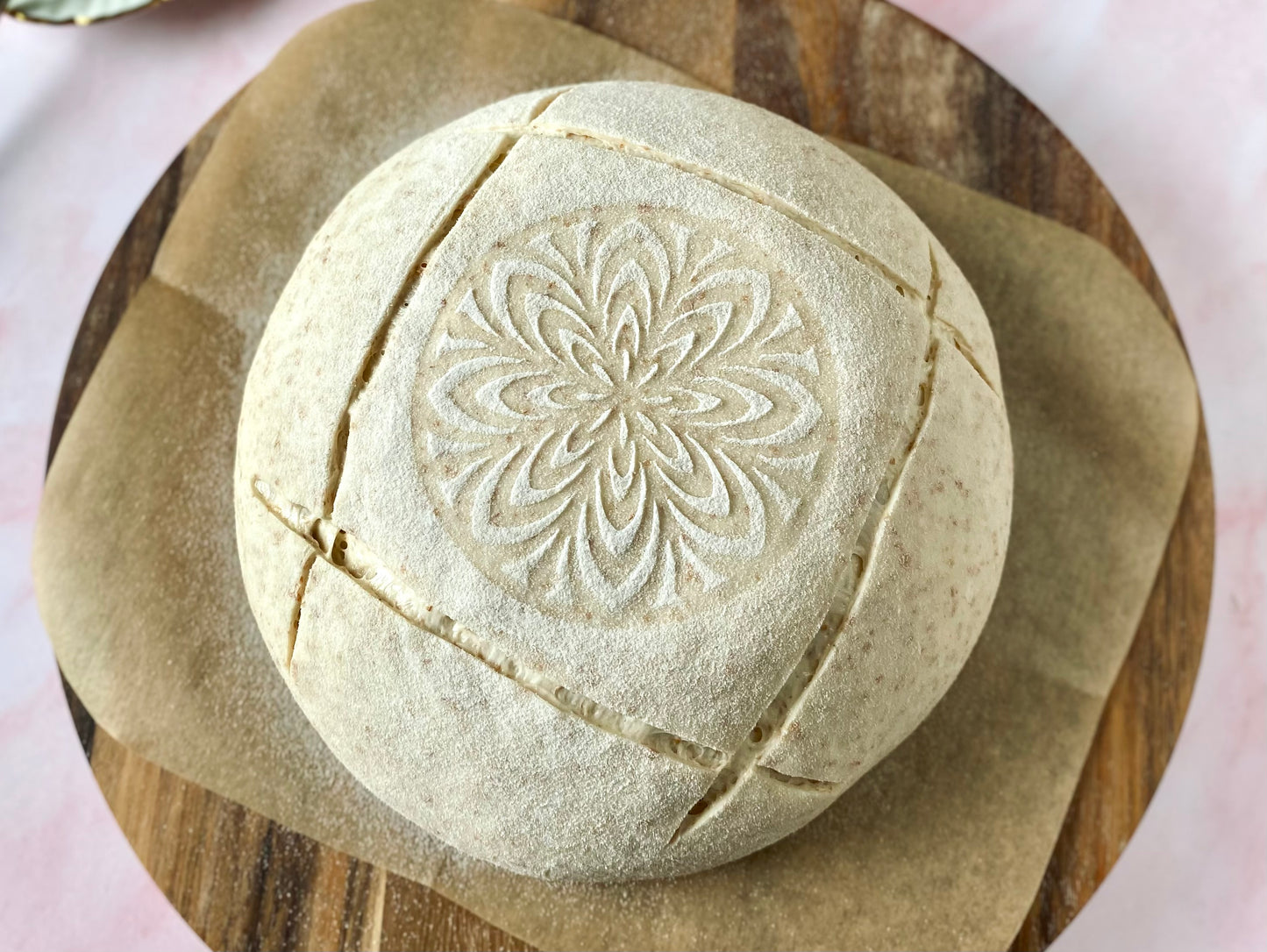 NEW! Set of 4 stencils for sourdough bread art (Clear/Transparent - Set 2)