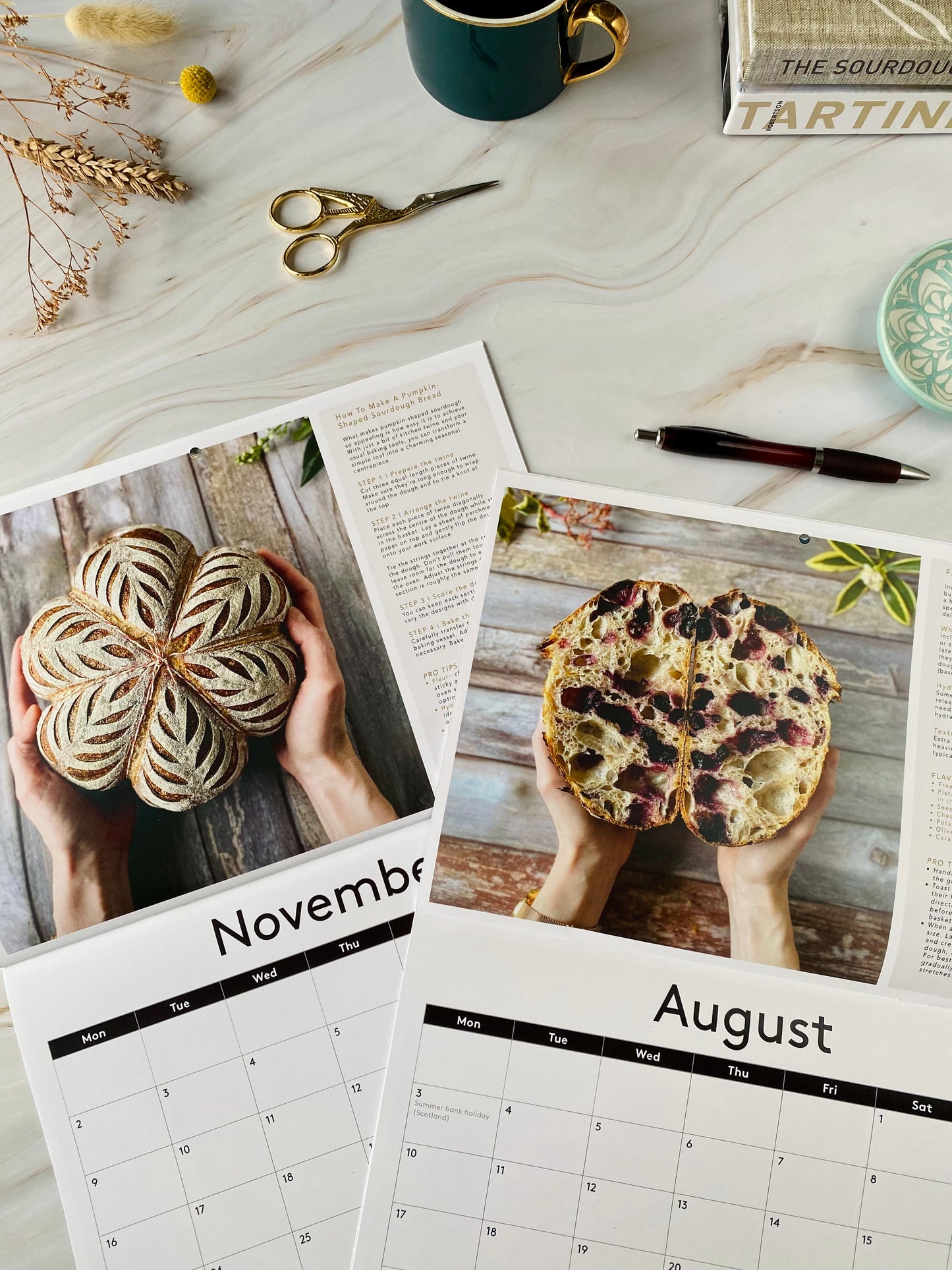 NEW!! 2026 Wall Calendar - The Art Of Sourdough