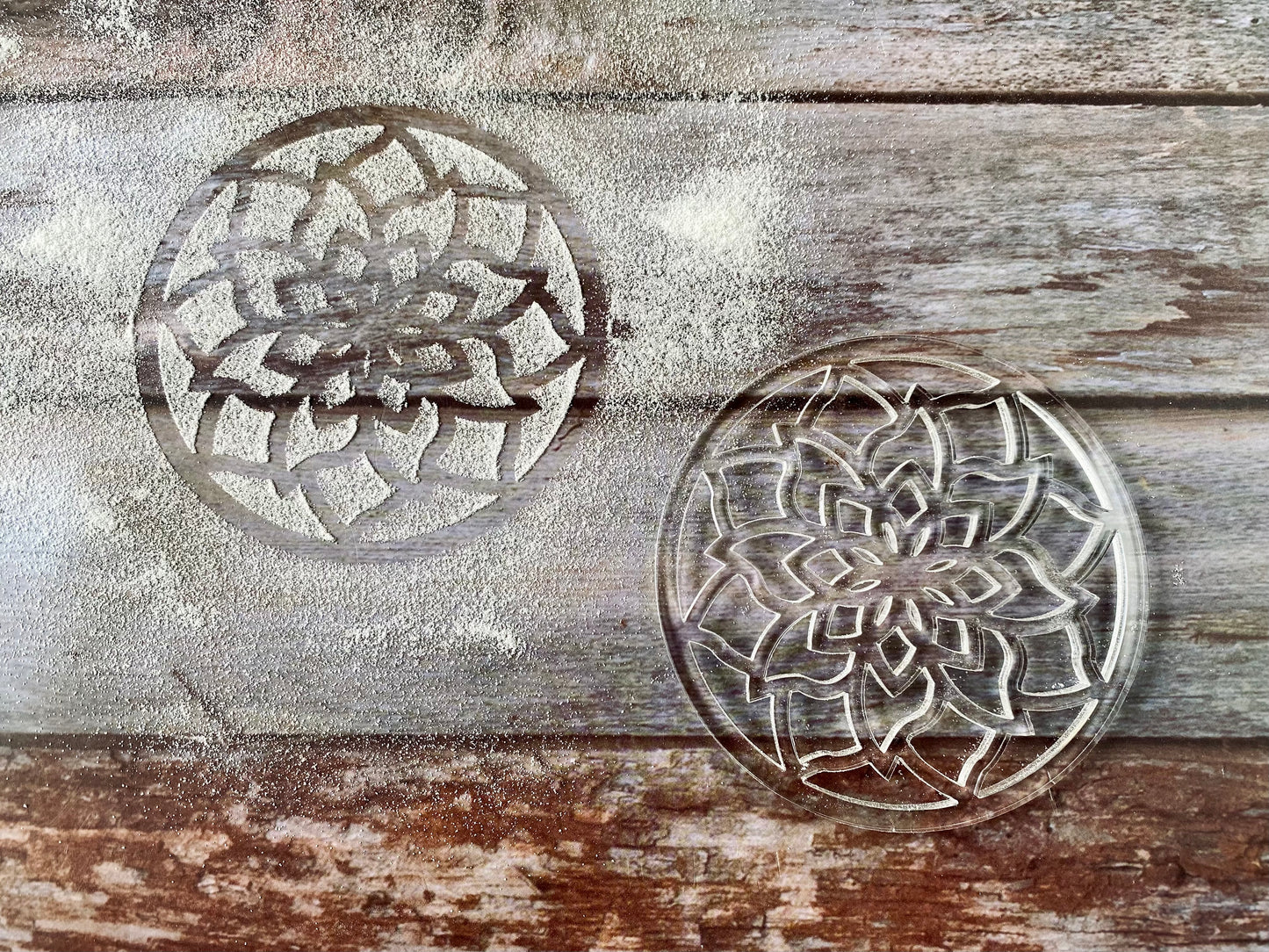 NEW! Set of 4 stencils for sourdough bread art (Clear/Transparent - Set 1)