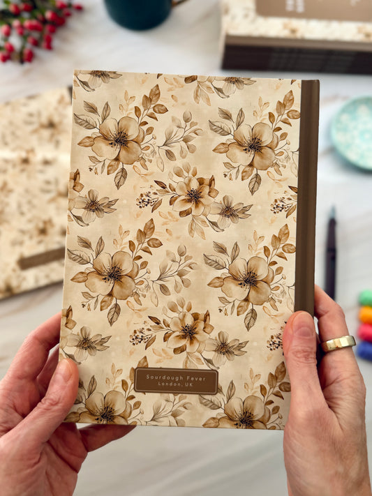 NEW IN! The Art Of Sourdough Notebook & Guide | Limited Botanical Edition | A5 Hardback