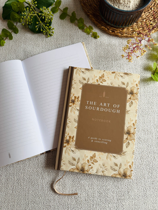 NEW IN! The Art Of Sourdough Notebook & Guide | Limited Botanical Edition | A5 Hardback