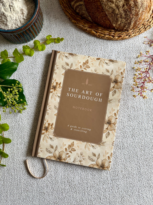 NEW IN! The Art Of Sourdough Notebook & Guide | Limited Botanical Edition | A5 Hardback