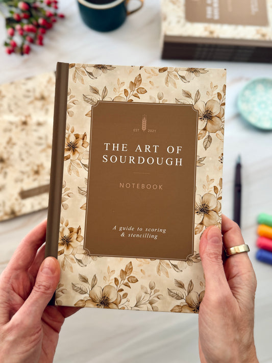 NEW IN! The Art Of Sourdough Notebook & Guide | Limited Botanical Edition | A5 Hardback