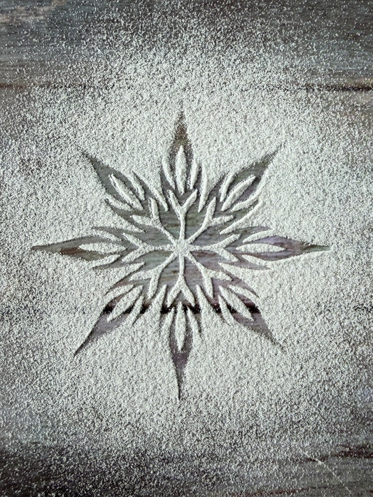 NEW IN! Set of 3 stencils for sourdough bread art (Snowflakes Collection)