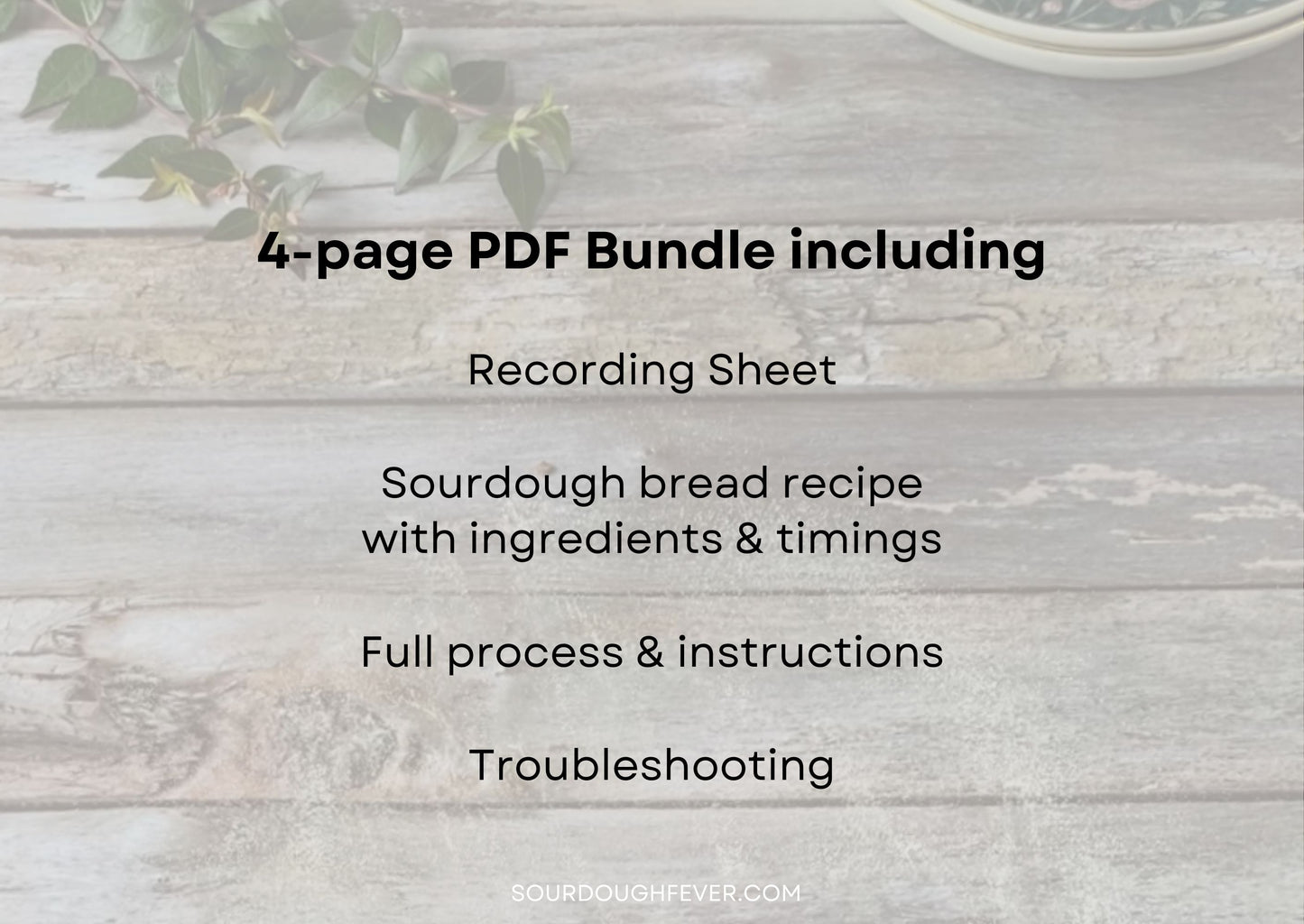 Sourdough Fever Record Keeping Bundle (Digital Download)