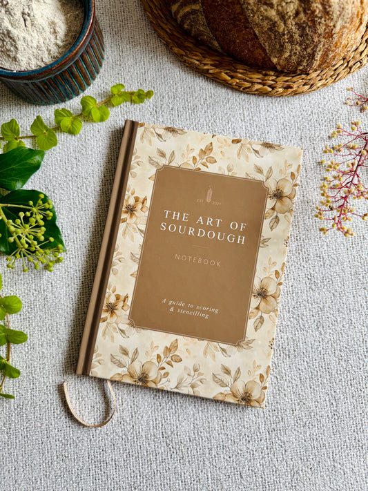 NEW IN! The Art Of Sourdough Notebook & Guide | Limited Botanical Edition | A5 Hardback