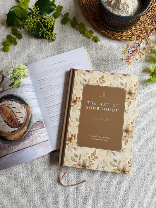 NEW IN! The Art Of Sourdough Notebook & Guide | Limited Botanical Edition | A5 Hardback