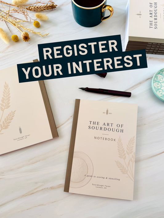 COMING SOON!! The Art of Sourdough Notebook